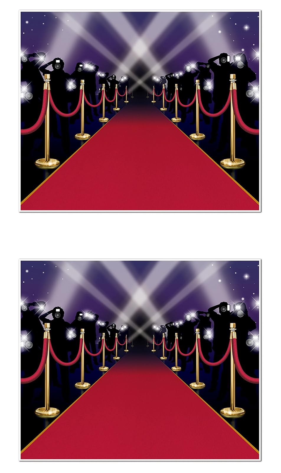 Red Carpet Insta - Fondo de fondo para fotos (2 unidades)