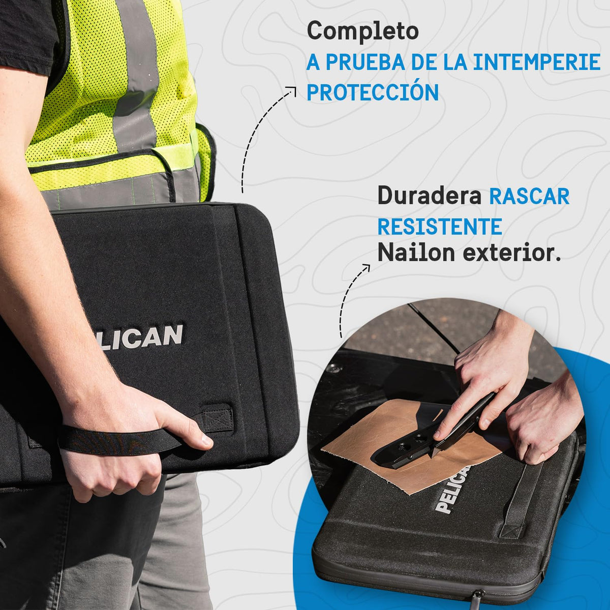 Pelican Aventurera - Bolsa Para Portátil - [asa De Transporte Elástica] [cierre De Cremallera Seguro] Funda Impermeable, Resistente a Los Arañazos Para Todos Los Portátiles De 14 a 16 Pulgadas - Negro