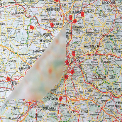 D-C-Fix 346 – 0017 decorativo autoadhesivo película de la ventana, Brillante transparente, 17.71" x 78" Roll