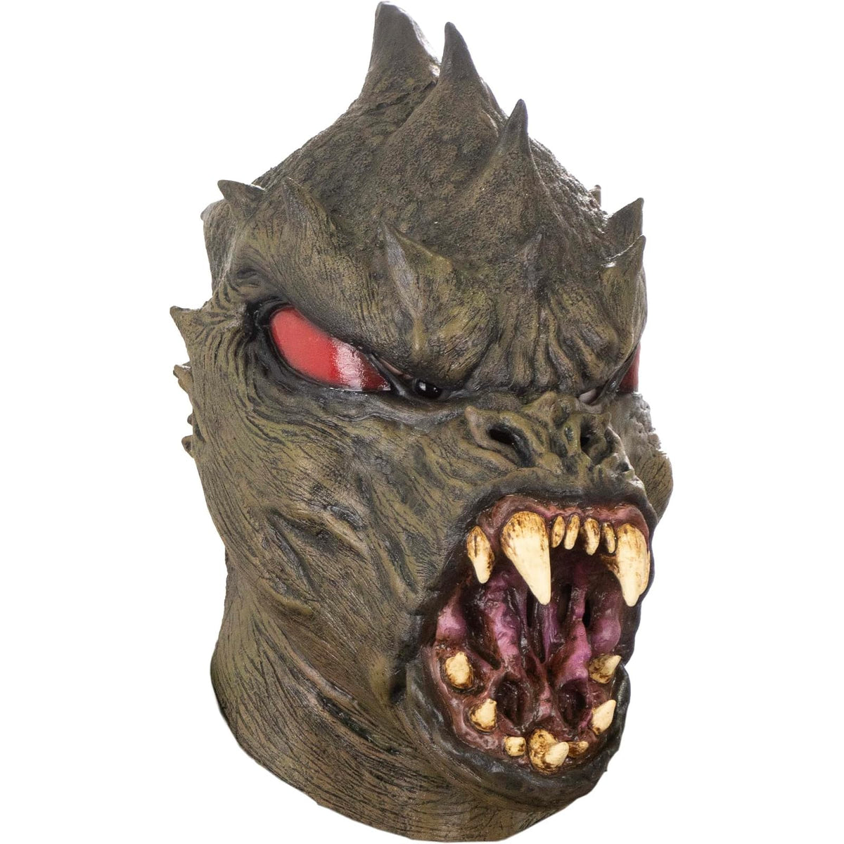Ghoulish Productions Máscara De Látex Chupacabras, Accesorio Látex Cosplay Leyendas Mexicanas, Disfraz Aterrador para Halloween y Fiestas Temáticas, Cosplay Monstruos de México, Diseño Artesanal