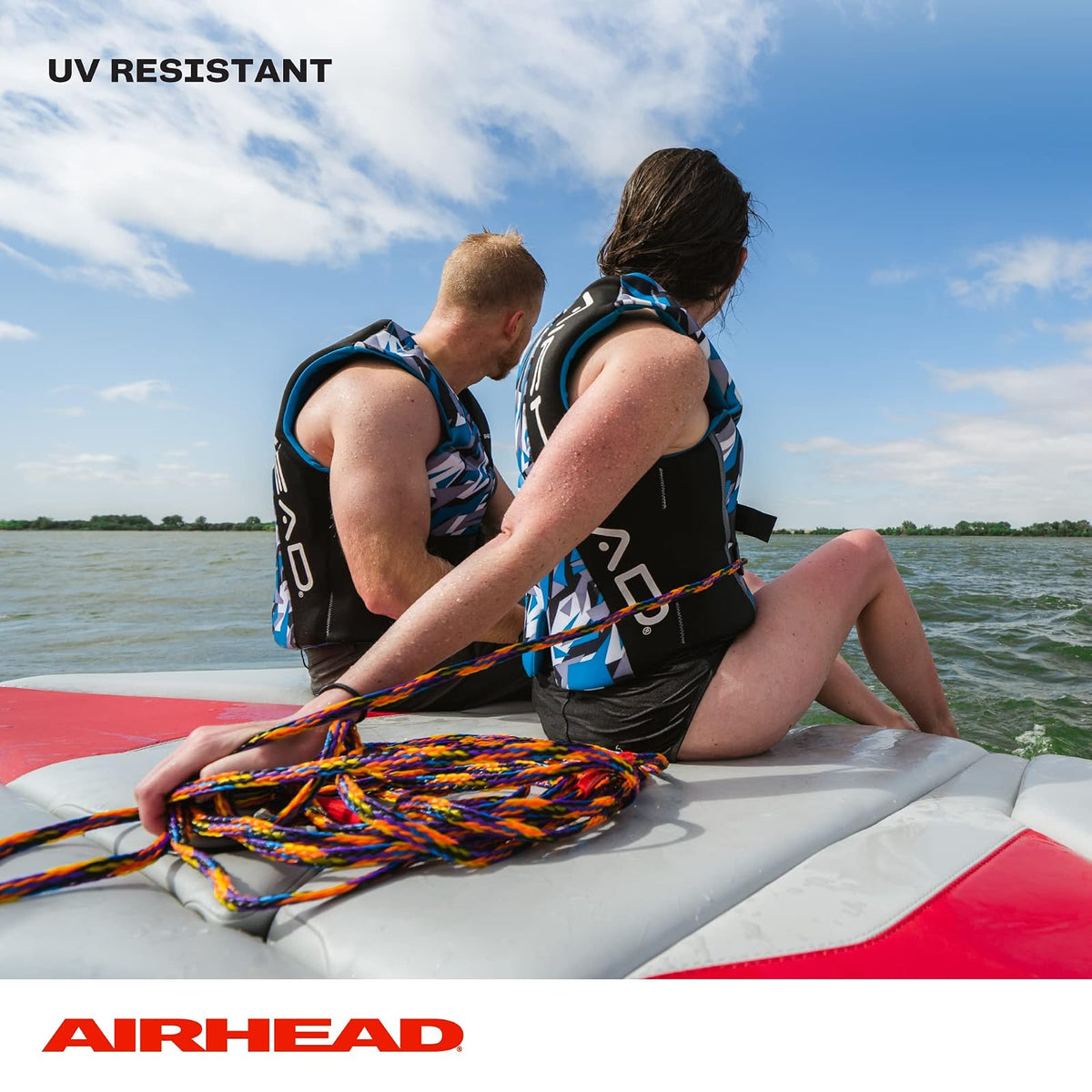 Kwik Tek AIRHEAD AHTR-4000, 4 Rider Tube Tow Rope