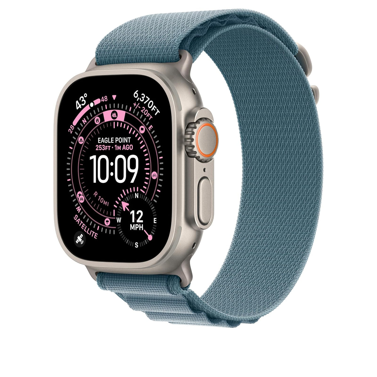 Apple Watch Band - Correa Alpine - 49 mm - Azul Claro - Mediana
