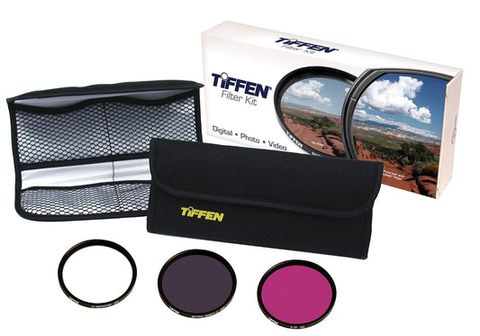Tiffen Kit de 3 filtros Deluxe de 77 mm