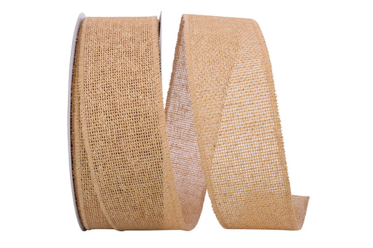 Reliant Ribbon 92694W-750-40K cinta, 2-1/2 pulgadas x 25 yardas, natural
