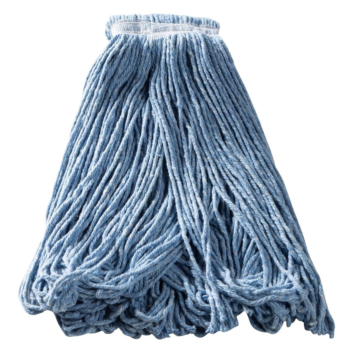 Rubbermaid Commercial Products – Mopa Trapeador Profesional de Algodón y Fibra Sintética, Mopa para Limpieza de Suelo de Uso Industrial, Alta Absorción, Azul FGE23800BL00