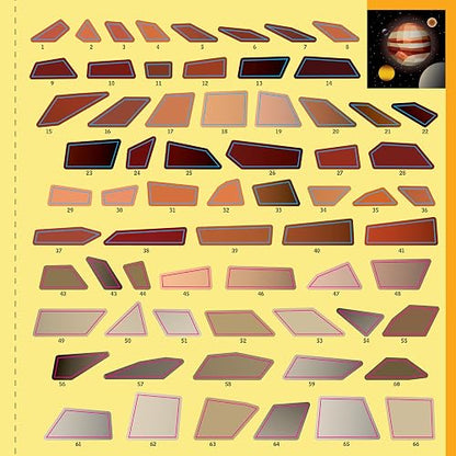 Paint by Sticker Kids: Outer Space: Create 10 Pictures One Sticker at a Time! Includes Glow-In-The-Dark Stickers