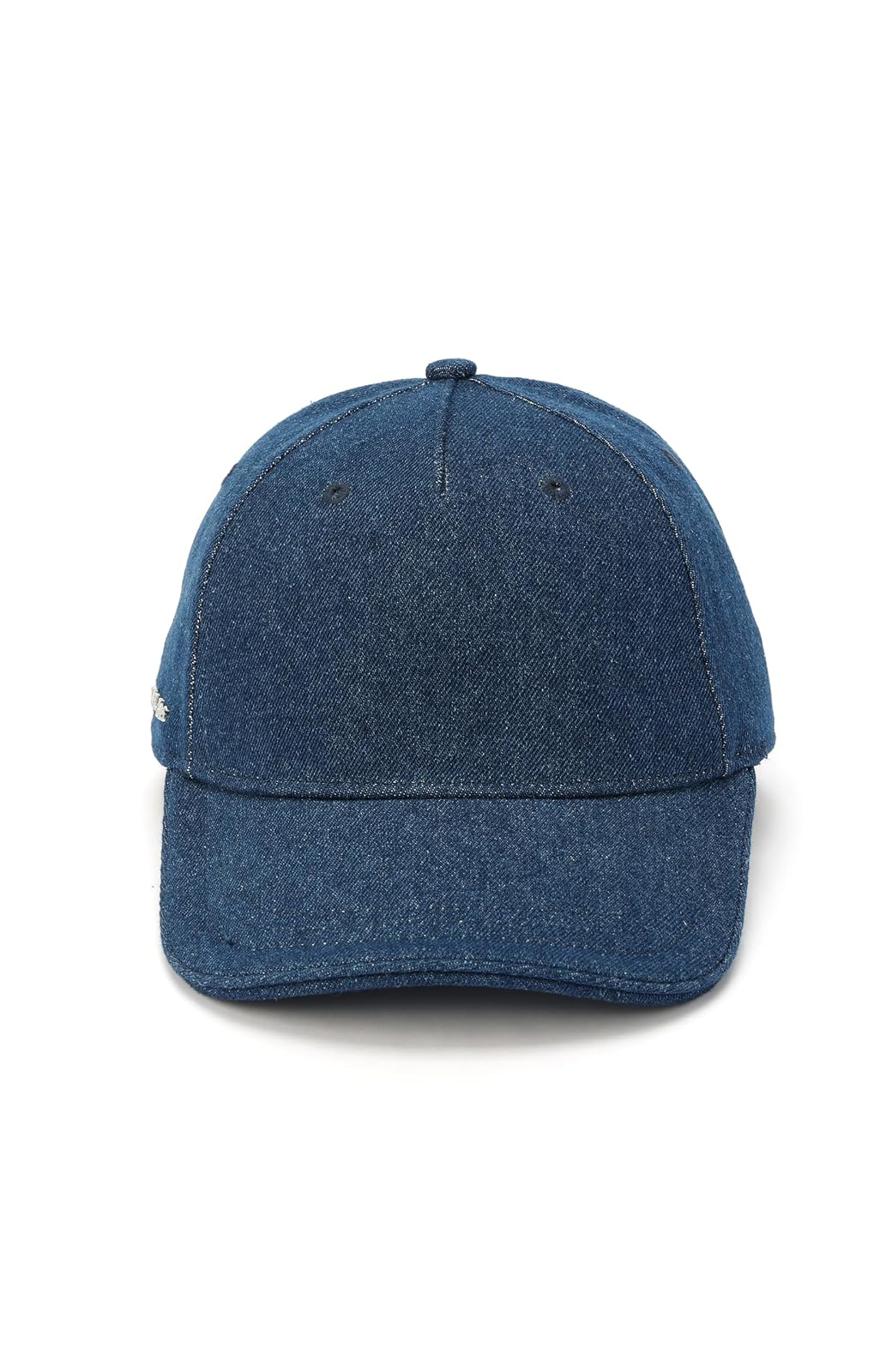 Michael Kors - Gorra de béisbol desgastada para Mujer, Estilo Vaquero y Accesorio de Moda - Talla Única - Azul (Medium Blue)