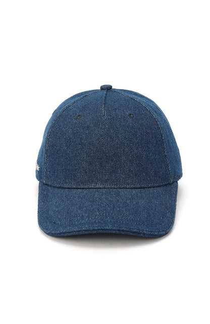 Michael Kors - Gorra de béisbol desgastada para Mujer, Estilo Vaquero y Accesorio de Moda - Talla Única - Azul (Medium Blue)