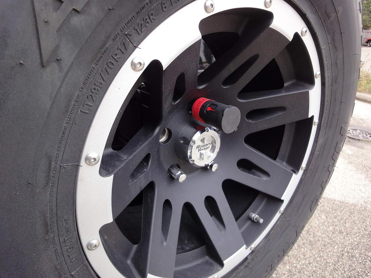 BOLT Cerradura de Neumático de Repuesto y Rueda para Jeep JL 2018+ 7032301