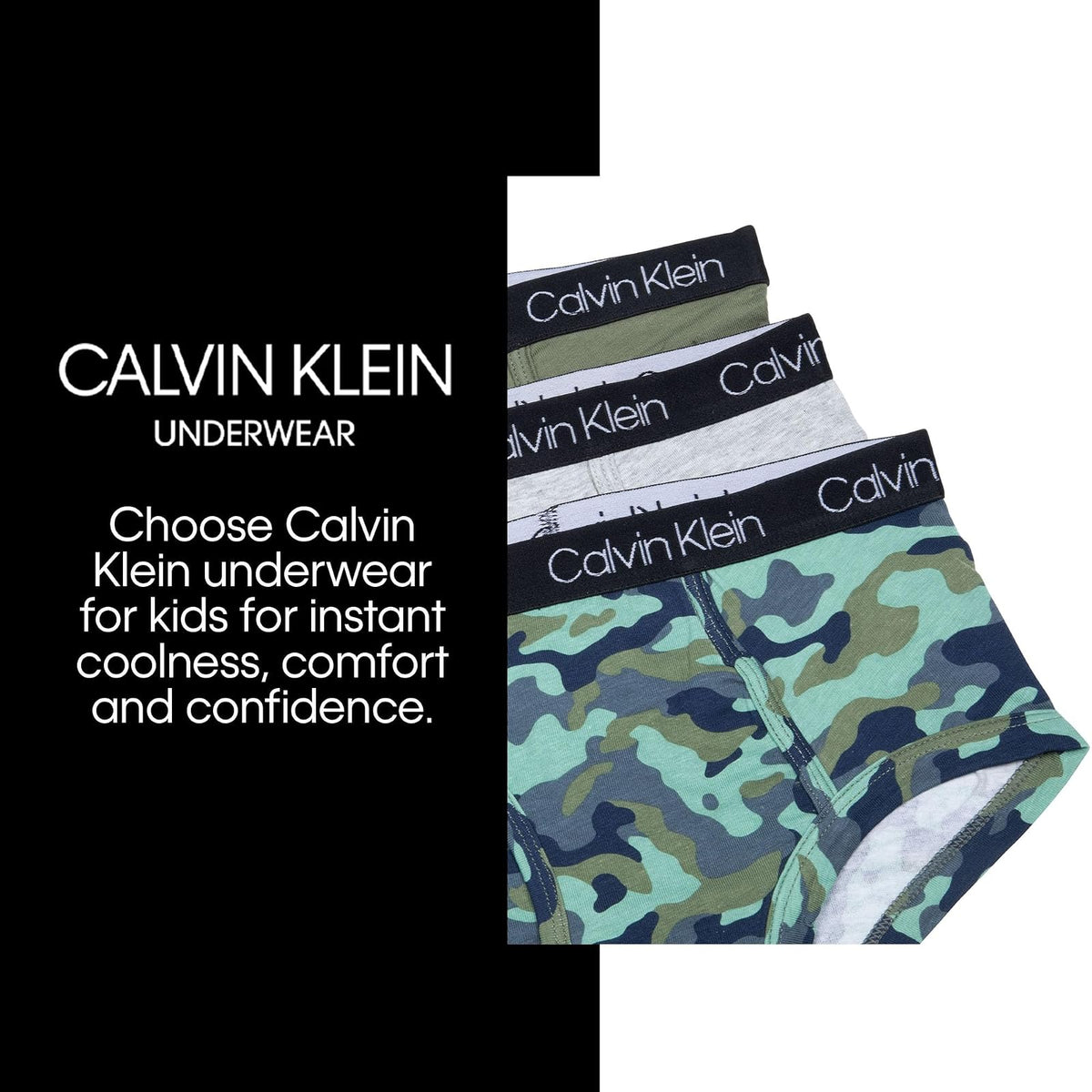 Calvin Klein CK Ropa Interior para niños Ropa Interior para Niños