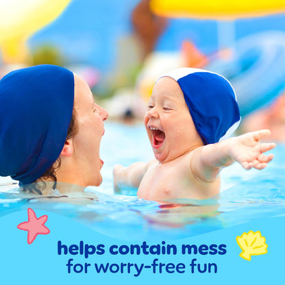 Pampers - Pantalones de natación desechables Splashers, grandes (> 31 libras), 17 unidades