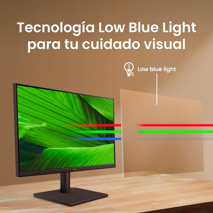 BenQ Monitor GW2291 para Oficina y Casa de 21.5" 1080p FHD 100Hz IPS, HDMI, 1920x1080, Eye-Care Sin Parpadeo, Luz Azul Reducida, Bisel Ultrafino, Certificación TUV