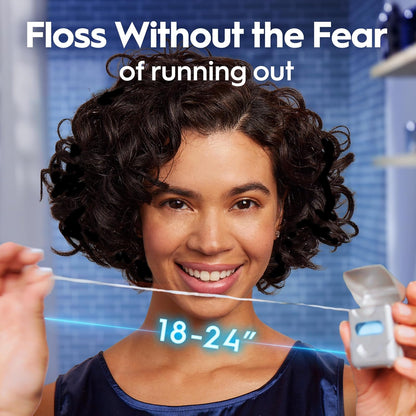 Oral B Glide Pro-Health Deep Clean Cool Mint Flavor Floss 40 M, 3 Ct., 0.12 Pound