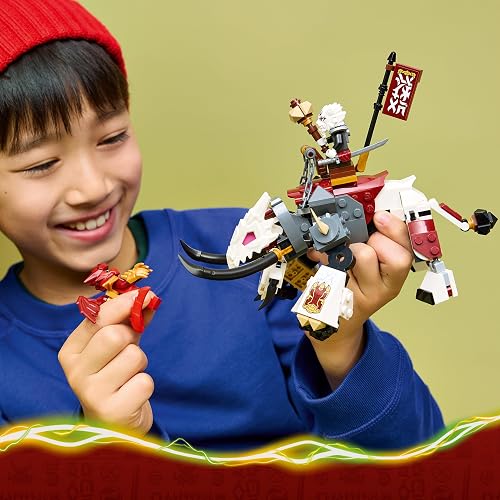 LEGO Ninjago Zilvar y Bestia Dragón Grimtak – Juguete de Construcción y Juego Simbólico – Figura de Acción de un Dragón con 3 Minifiguras – para Mayores de 7 años – 71863