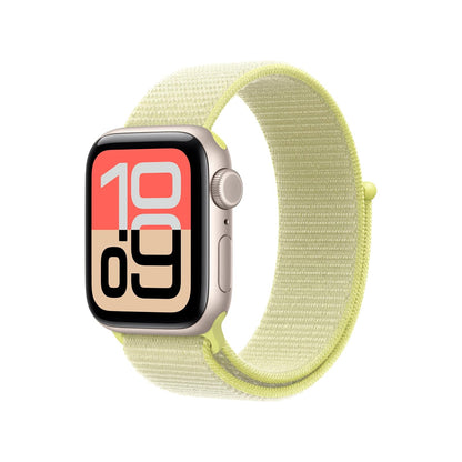 Apple Watch Band - Correa Loop Deportiva - 40 mm - Amarillo neón - Unitalla (para Casi Cualquier muñeca)
