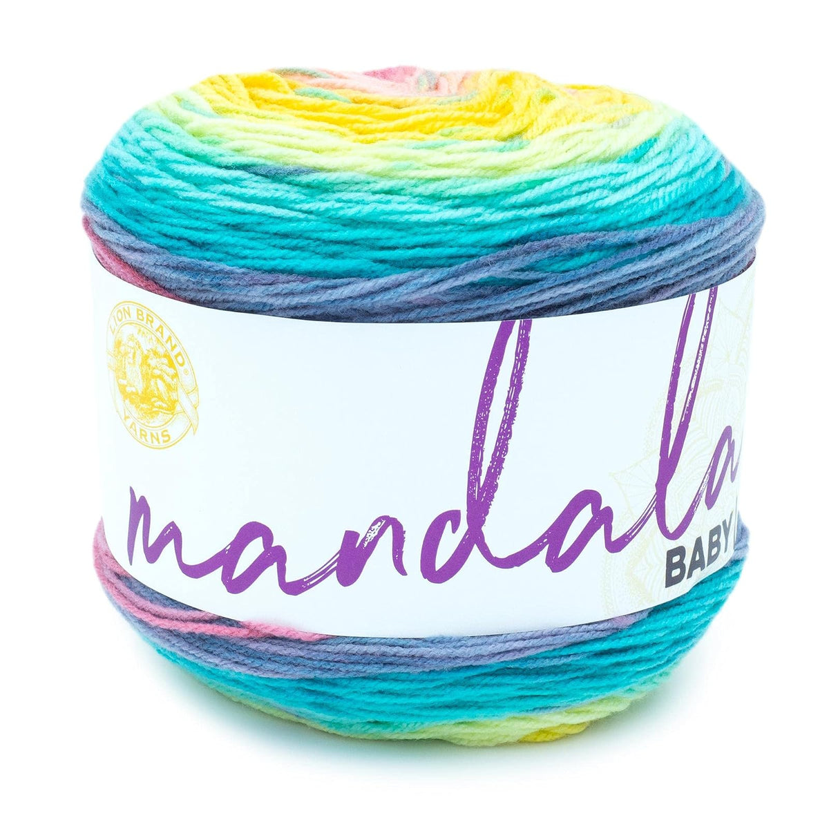 Lion Brand Mandala Baby Estambre Acrílico, 150 g - Honeydukes