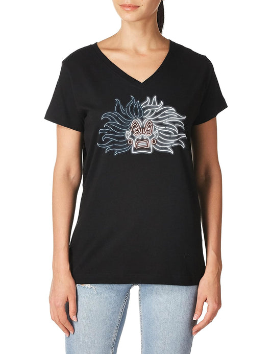 Disney Neon Cruella Camiseta Mujer
