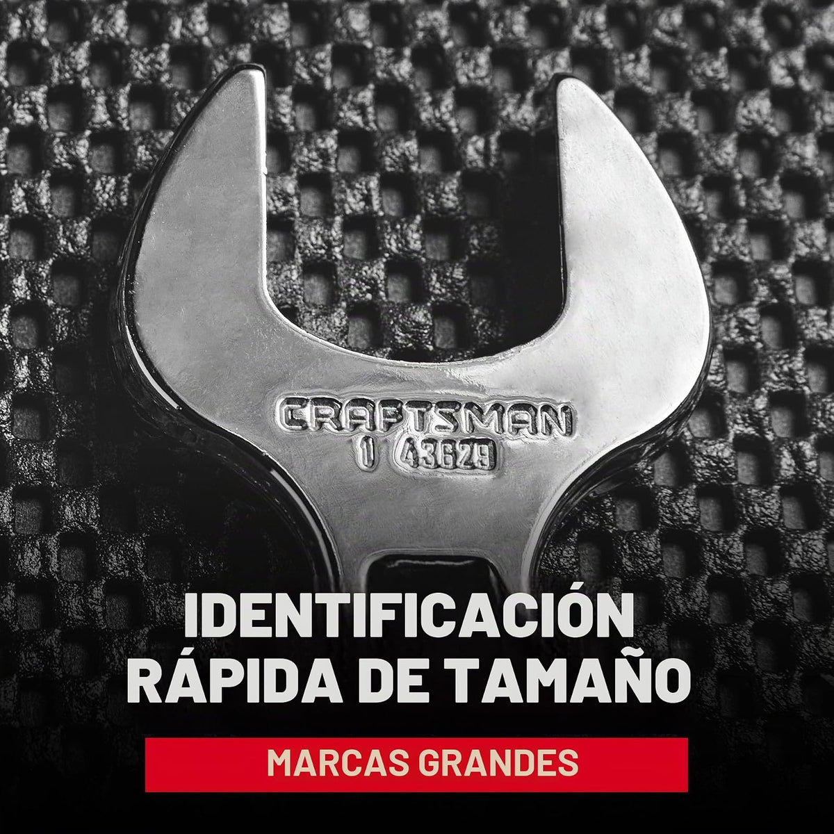 CRAFTSMAN - Juego de llaves de cuervo, extremo abierto, SAE, 10 piezas (CMMT12052LZ)