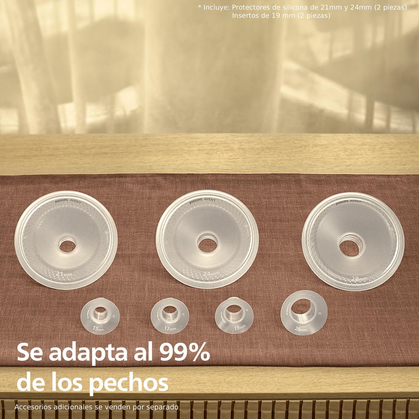Philips Avent Extractor de leche eléctrico manos libres doble, motor de calidad hospitalaria, imita el ritmo de succión del bebé, hasta 85 succiones por minuto, SCF532/11