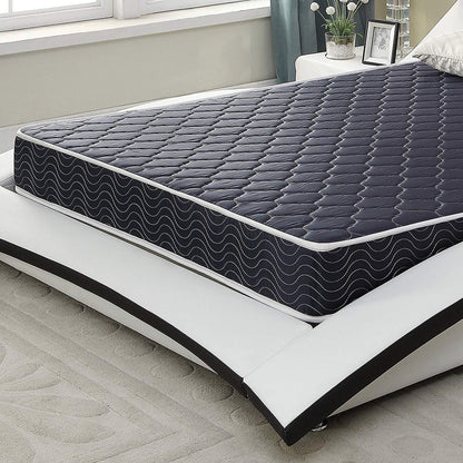 AC Pacific Colchón de Espuma de Alta Densidad Resistente al Agua de 6 Pulgadas, Fabricado en Estados Unidos con Elegante Tela Transpirable Acolchada con Diamantes, distribuye el Peso uniformemente,