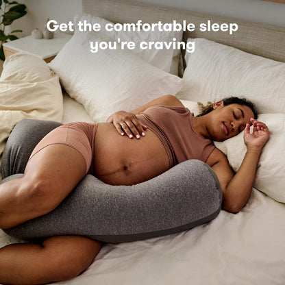 Frida Mom | Almohada Fresca y Ajustable para el Embarazo| Maternidad| Cojín para Dormir