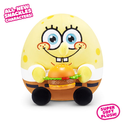 Zuru Snackles, Spongebob, Series 1, 5" Plush, Capsule