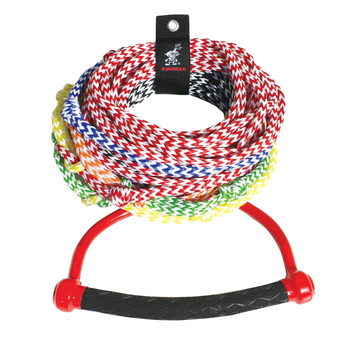 Airhead Water Ski Rope with Diamond Grip Handle, 8 Section (75')