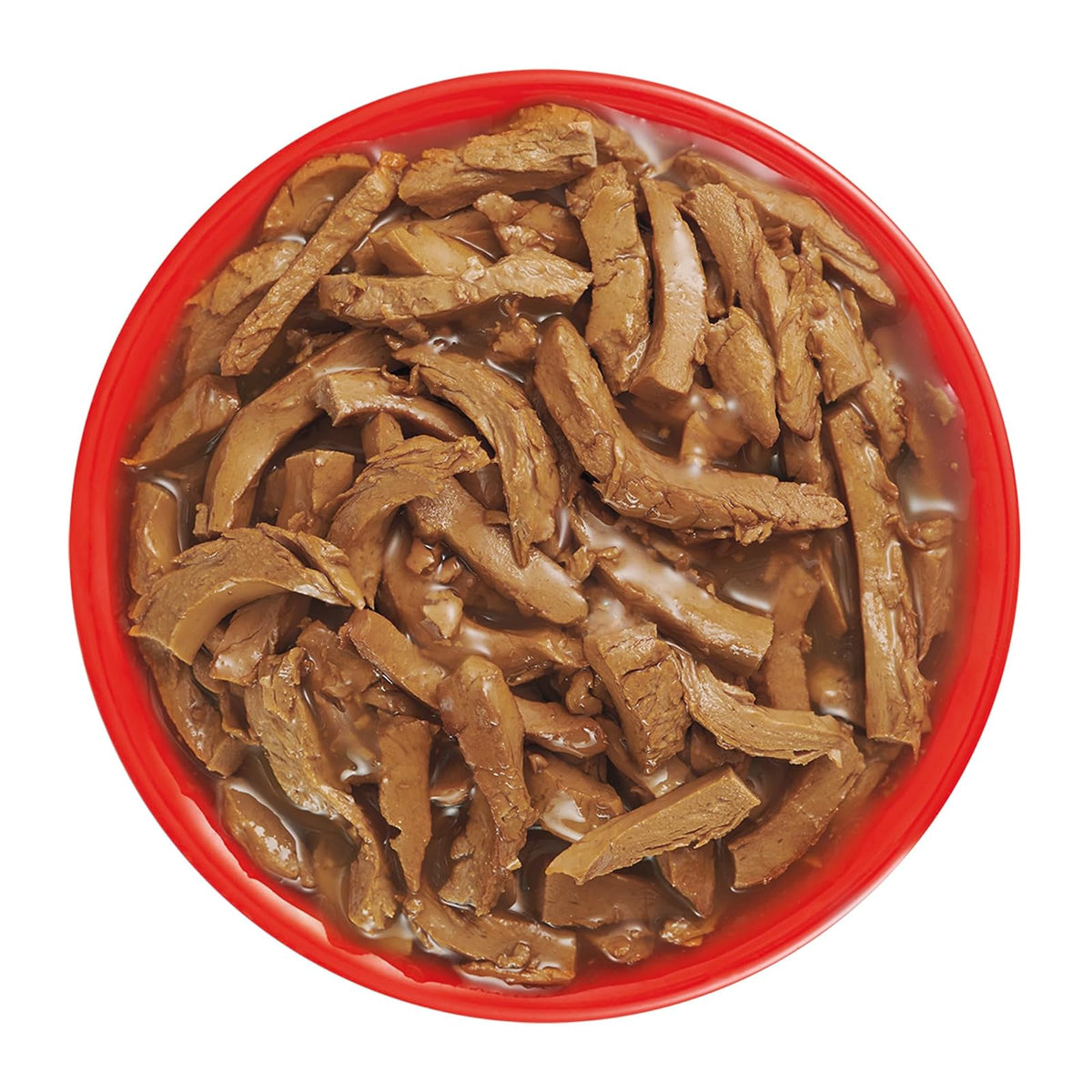 Purina Felix Fantastic Tiritas Adulto Todos los Tamaños Sabor Carne 24pack de 85g