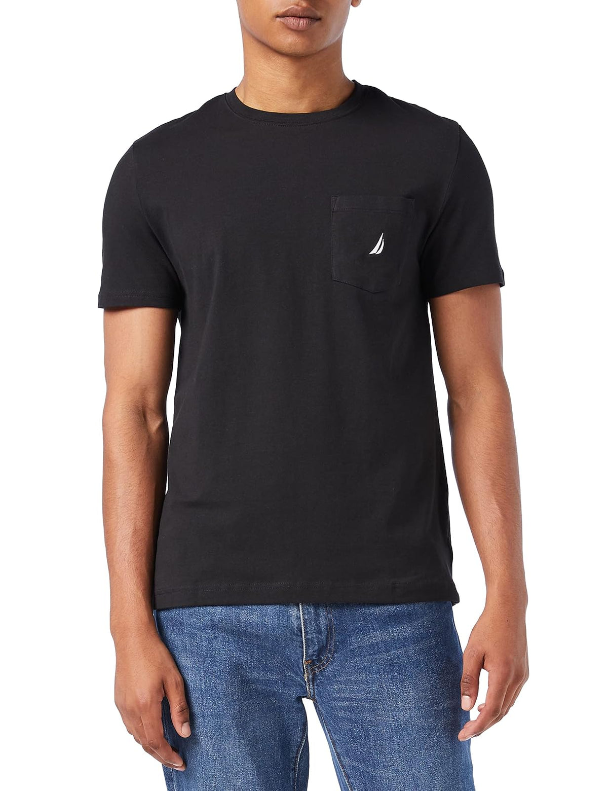 Nautica Playera con Bolsillo para Hombre - CH - Negro -