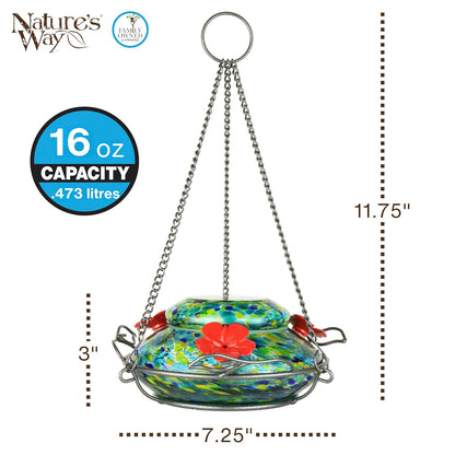 Nature's Way Bird Products Feeder GHF7 Illuminated Top Fill Hummingbird Feede