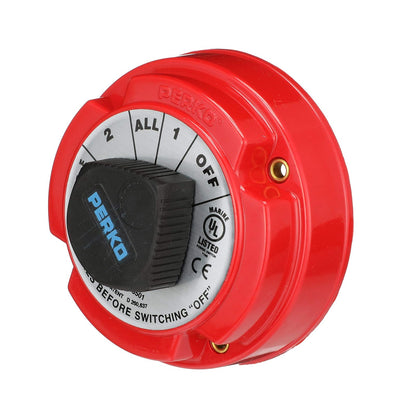 Seachoice Interruptor de selección de batería, desconexión de aislamiento de corte, doble, 12-50 V