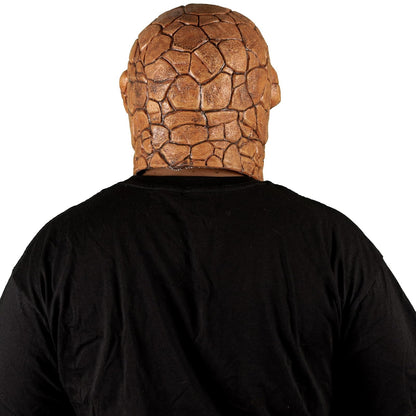 REV Máscara Latex La Mole – Licencia Oficial Marvel - Disney, Diseño Clasico Super Heroe Los 4 Fantasticos Ideal para Halloween, Cosplay o Colección – Máscara Completa para Adulto
