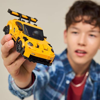 LEGO Speed Champions Superauto Porsche 911 GT3 RS Juguete, Kit de Modelo y Set de Construcción, Juego Construible con 1 Minifigura Coleccionable, Regalo para Niños 77239
