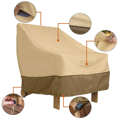 Classic Accessories Veranda - Funda para Silla Adirondack Resistente al Agua de 31.5 Pulgadas
