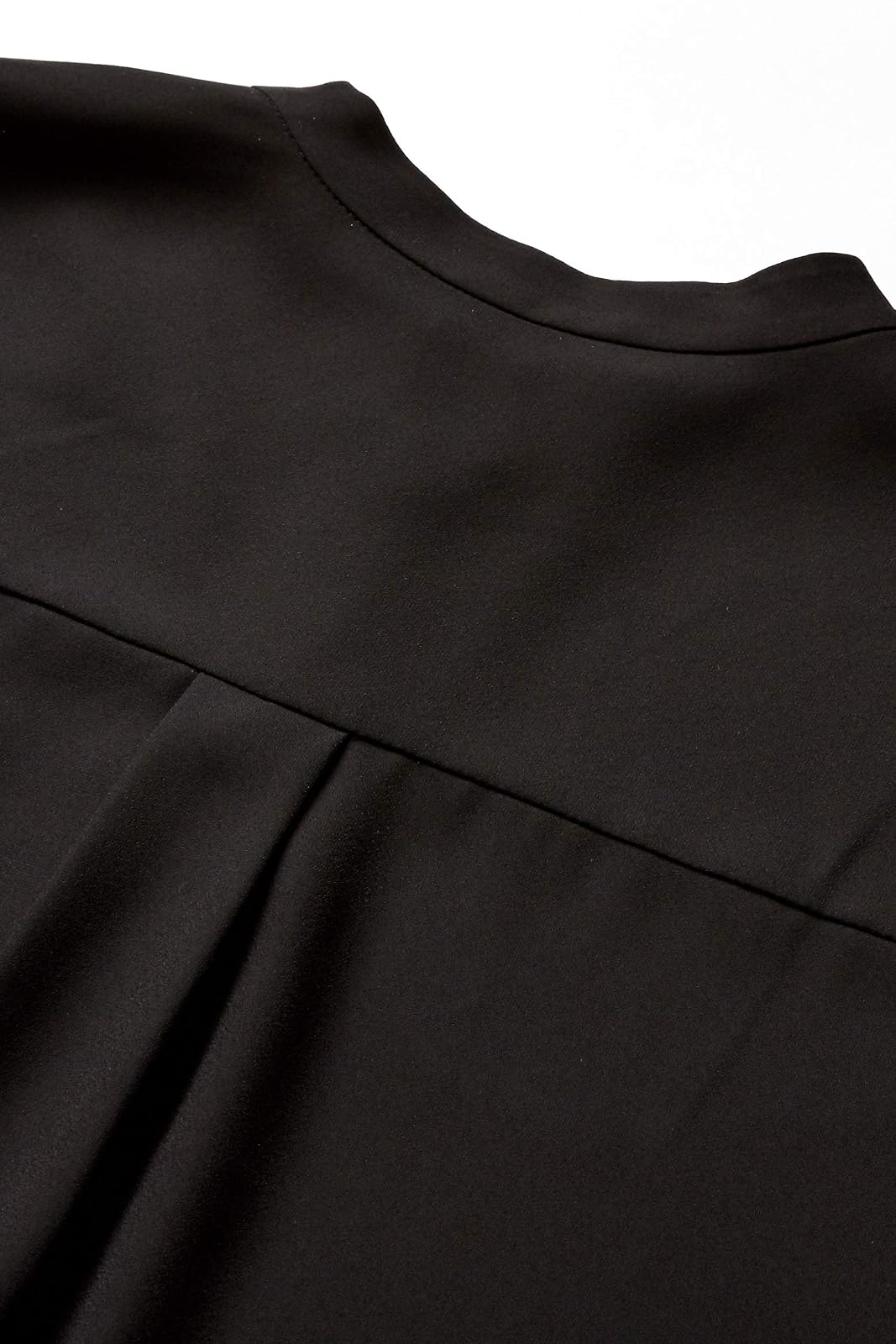 Anne Klein Pop-Over Blouse with Covered Placket and Side Slits Blusas Mujer