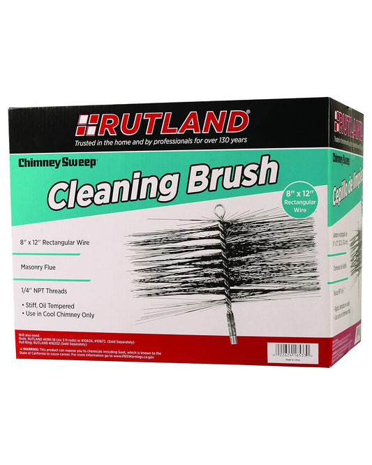 Rutland - Alambre Rectangular de 30,48 x 20,32 cm, Rosca de Tubo de 1/4"