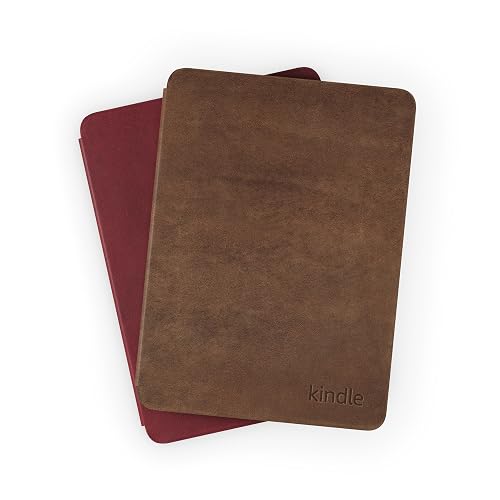 Funda para Kindle Paperwhite y Kindle Colorsoft, funda protectora ligera y plegable, cuero prémium