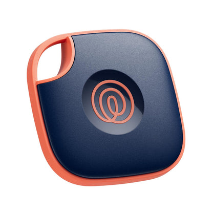 Life360 Tile Localizador Bluetooth para Llaves y Objetos, Compatible con iOS y Android - Navy Blaze - Paquete de 1