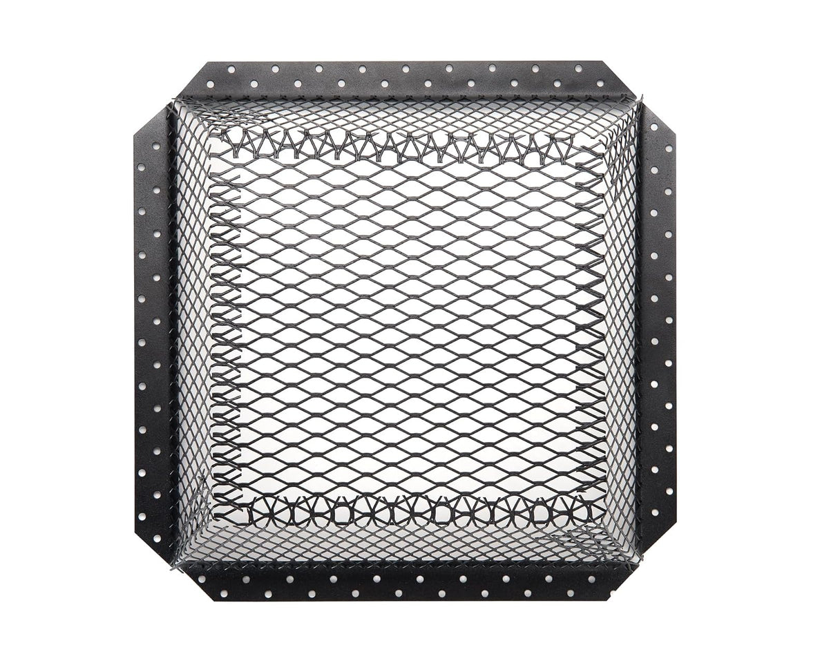 HY-C RVG1111G VentGuard - Protector de techo galvanizado, color negro, 16" x 16" x 6", Black with black top
