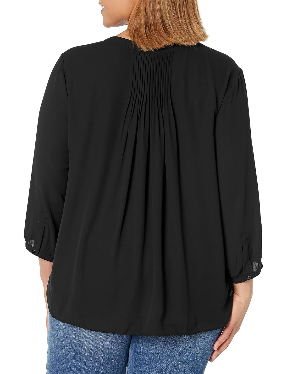 NYDJ - Blusa Pintuck para Mujer, Talla Grande