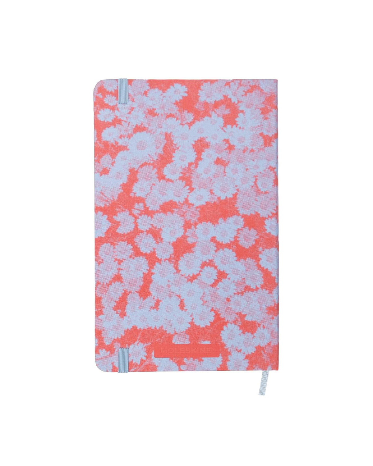 Moleskine - Cuaderno de edición personalizada, tapa dura, rayas, grande (5 x 8.2 pulgadas), lavanda suave/rojo, 240 páginas
