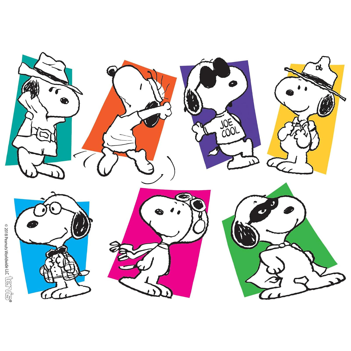 Tervis Peanuts Multi-Snoopy Vaso aislado, 24 onzas, transparente – Tritan