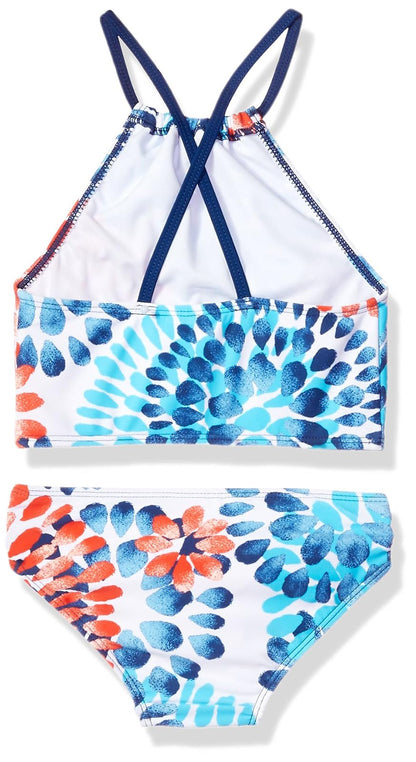 Kanu Surf Daisy Beach Sport Halter Tankini de 2 Piezas para niña