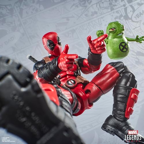 Marvel Legends Maximum Series Figura de Acción Deadpool con Doop