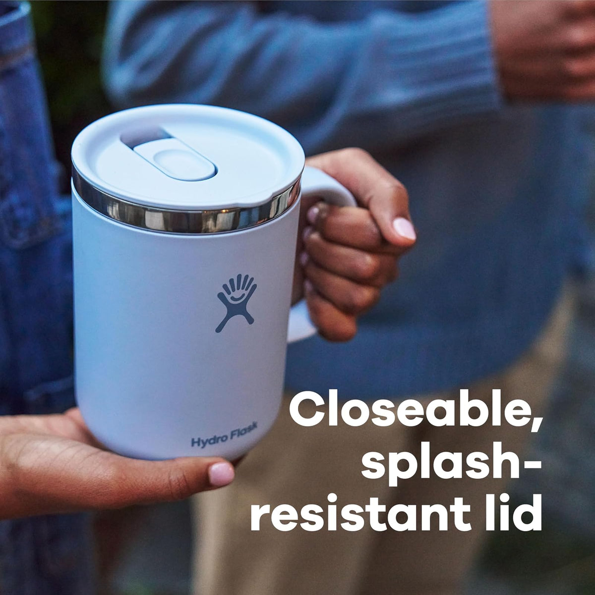 Hydro Flask Taza Térmica de Acero Inoxidable 12 oz Mango Agave