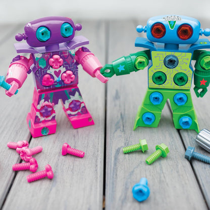 Educational Insights Design y Drill Robot - Robots para Niños, Juguetes Educativos para Niños Edades 3+