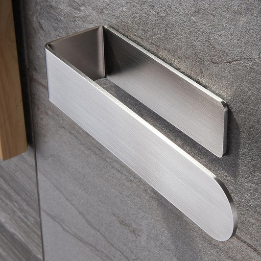 Taozun Soporte para Toallas de Mano/Anillo de Toalla de Mano – Barra de Toalla de baño autoadhesiva en la Pared, Acero Inoxidable Sus 304 Cepillado