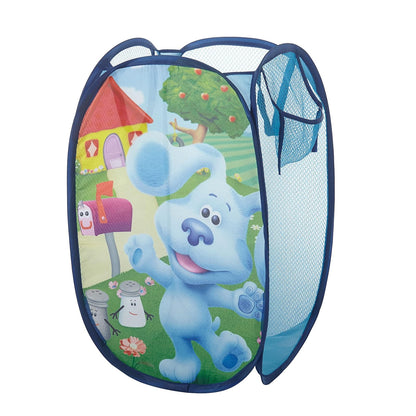 Nickelodeon Blues Clues - Cesta desplegable con asas de transporte duraderas, 21 pulgadas de alto x 13.5 pulgadas de ancho x 13.5 pulgadas de largo