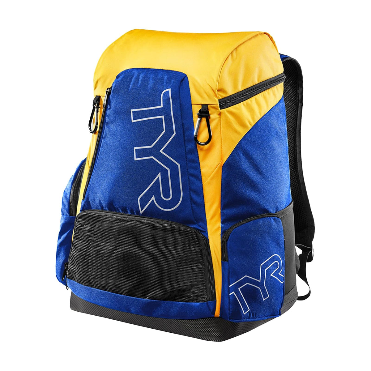 TYR Alliance Mochila Deportiva para Natación - 45 Liter - Azul real - dorado