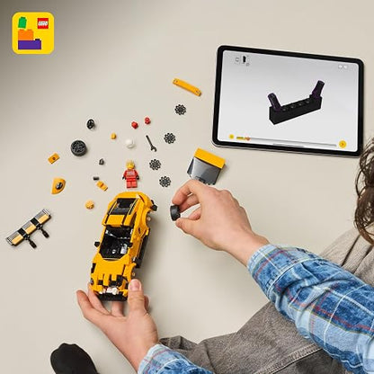 LEGO Speed Champions Superauto Porsche 911 GT3 RS Juguete, Kit de Modelo y Set de Construcción, Juego Construible con 1 Minifigura Coleccionable, Regalo para Niños 77239